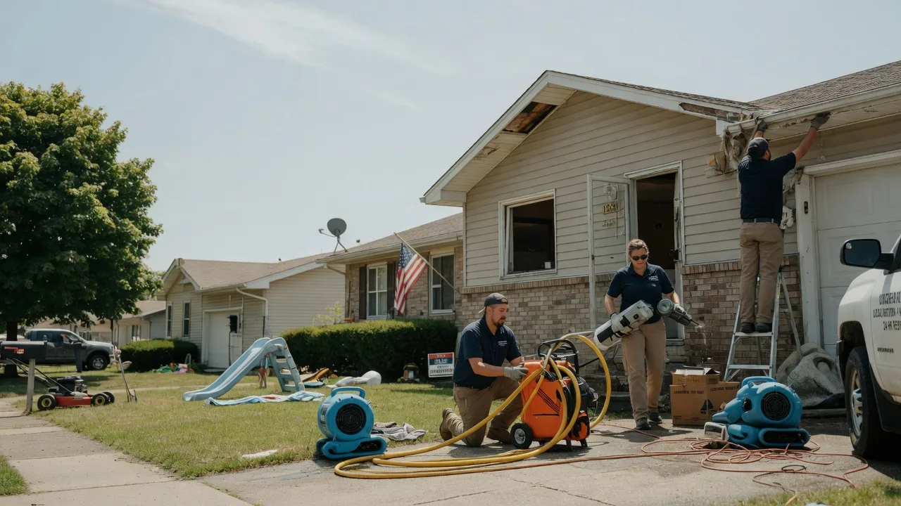 Water Damage Restoration in Victoria, IL near me